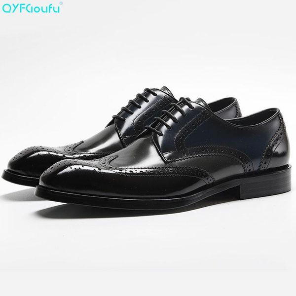 qyfcioufu genuine cow leather square toe brogue shoes men designer dress shoes black red wine lace-up classic men oxford
qyfcioufu genuine cow leather square toe brogue shoes men designer dress shoes black red wine lace-up classic men oxford