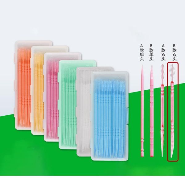 40pcs toothpicks double-head interdental brushes teeth cleaning brush dental floss pick toothpick teeth sticks oral hygi jllput
40pcs toothpicks double-head interdental brushes teeth cleaning brush dental floss pick toothpick teeth sticks oral hygi jllput