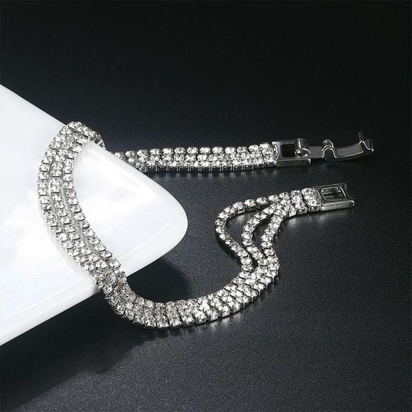 fashion pulseras mujer men jewelry gold chains rhinestone statement bracelets bangles for women bijoux femme accessories, Black
fashion pulseras mujer men jewelry gold chains rhinestone statement bracelets bangles for women bijoux femme accessories, Black