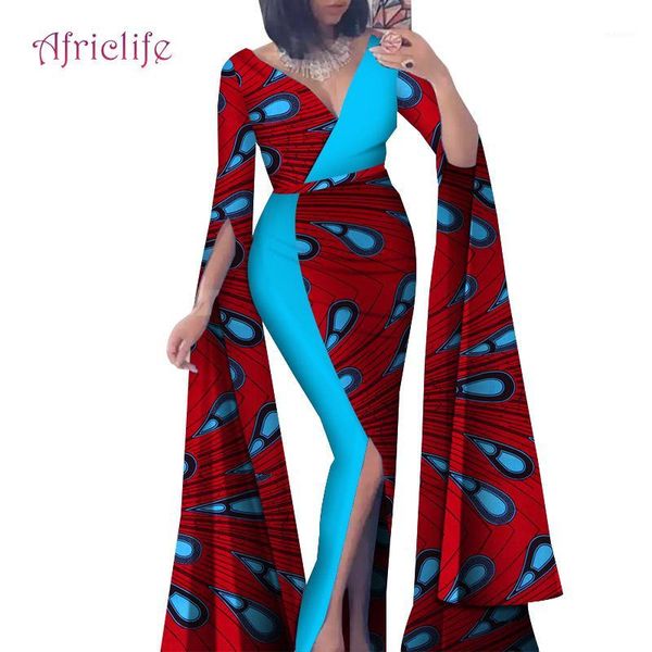 today deals african bazin fabric dress for basin women deep v new design patchwork fork african print dresses skirt wy46361, Red
today deals african bazin fabric dress for basin women deep v new design patchwork fork african print dresses skirt wy46361, Red