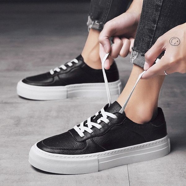 brand fashion casual genuine leather shoes men leather shoes outdoor men sewing sneakers white male shoes chaussure homme #pn2c
brand fashion casual genuine leather shoes men leather shoes outdoor men sewing sneakers white male shoes chaussure homme #pn2c