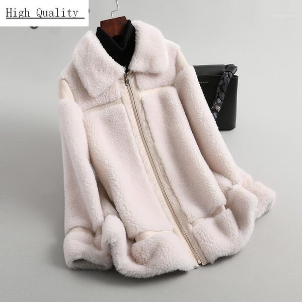 winter natural fur coat women 100% sheep shearing jacket female korean warm clothes 2020 real wool fur coats hiver yt0011, Black
winter natural fur coat women 100% sheep shearing jacket female korean warm clothes 2020 real wool fur coats hiver yt0011, Black