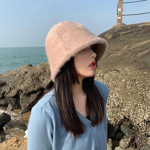 women's bucket hat spring outdoor street cap female plush hat keep warm relaxed breathable soft windproof girls caps 2021, Blue;gray
women's bucket hat spring outdoor street cap female plush hat keep warm relaxed breathable soft windproof girls caps 2021, Blue;gray