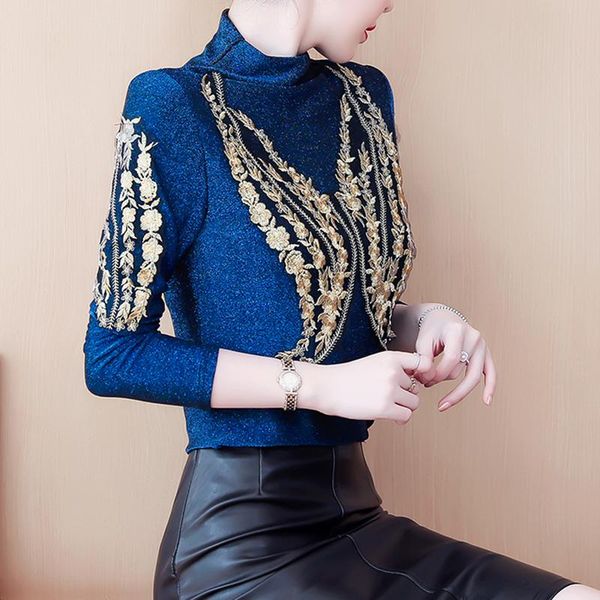 lucyever velour bottoming shirts women turtleneck embroidery plus size 3xl pullover woman vintage chinese style thicken new, White
lucyever velour bottoming shirts women turtleneck embroidery plus size 3xl pullover woman vintage chinese style thicken new, White