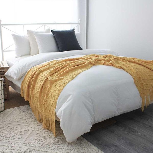 nordic style casual knitted blanket tassel decorative blankets for single double people summer office travel bedding coverlet
nordic style casual knitted blanket tassel decorative blankets for single double people summer office travel bedding coverlet