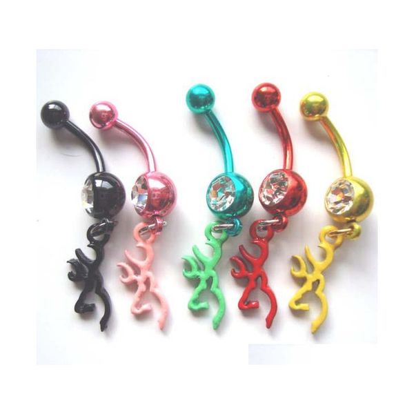 d0068 ( 5 colors ) browning deer belly button navel rings body piercing jewelry dangle fashion charm cz stone 10pcs/lot wsnnb, Silver
d0068 ( 5 colors ) browning deer belly button navel rings body piercing jewelry dangle fashion charm cz stone 10pcs/lot wsnnb, Silver
