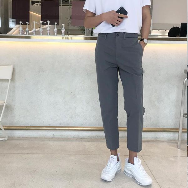 uview men's pants streetwear trousers clothes for man casual pleated pants metal zipper, Black
uview men's pants streetwear trousers clothes for man casual pleated pants metal zipper, Black