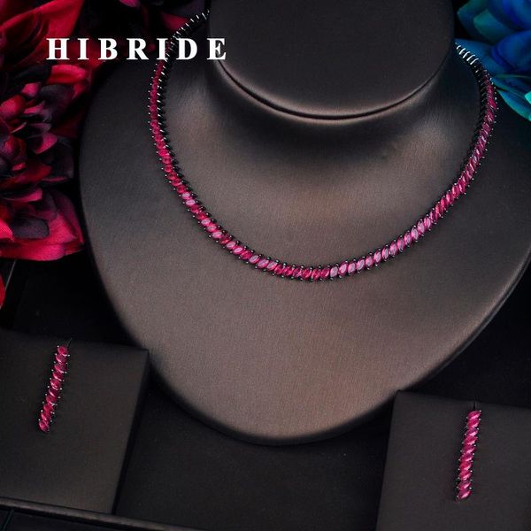 hibride luxury brazil style red cubic zirconia jewelry sets for women bride necklace set wedding dress accessories n-384, Silver
hibride luxury brazil style red cubic zirconia jewelry sets for women bride necklace set wedding dress accessories n-384, Silver