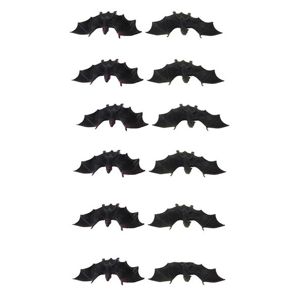12 pieces plastic flying animal model black bat toys kids birthday presents home decor
12 pieces plastic flying animal model black bat toys kids birthday presents home decor