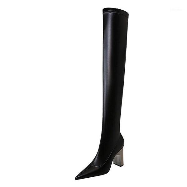 plus size 34-43 women thigh high boots pointed toe high heels autumn winter warm ladies boots fashion over the knee shoes1, Black
plus size 34-43 women thigh high boots pointed toe high heels autumn winter warm ladies boots fashion over the knee shoes1, Black