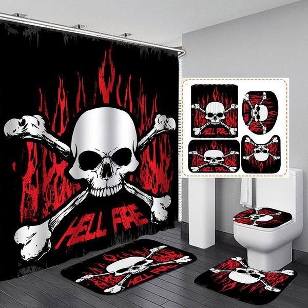 funny skull fashion shower curtain with bathroom mat sets hippie style 4 piece non slip rug toilet cover bath mat pad yxlqra xhhair
funny skull fashion shower curtain with bathroom mat sets hippie style 4 piece non slip rug toilet cover bath mat pad yxlqra xhhair