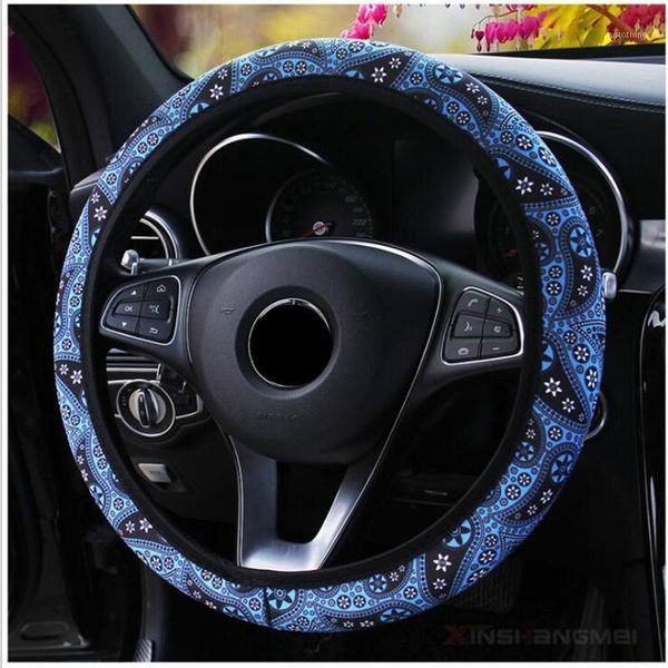 car-styling car interior accessories bohemia style steering wheel cover 37-38cm diameter floral print1
car-styling car interior accessories bohemia style steering wheel cover 37-38cm diameter floral print1