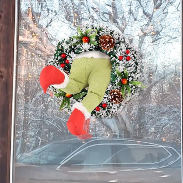 christmas decoration the thief christmas wreath for thanksgivings indoor decoration clh@8