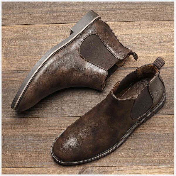 men boots leather ankle boots wootten brand chelsea large size 40-46 shoes for men #kd5237, Black
men boots leather ankle boots wootten brand chelsea large size 40-46 shoes for men #kd5237, Black