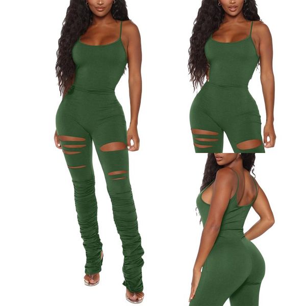 holes hollow out jumpsuits black stacked pants women sleeveless strap one-piece streetwear destroyed romper, Black;white
holes hollow out jumpsuits black stacked pants women sleeveless strap one-piece streetwear destroyed romper, Black;white