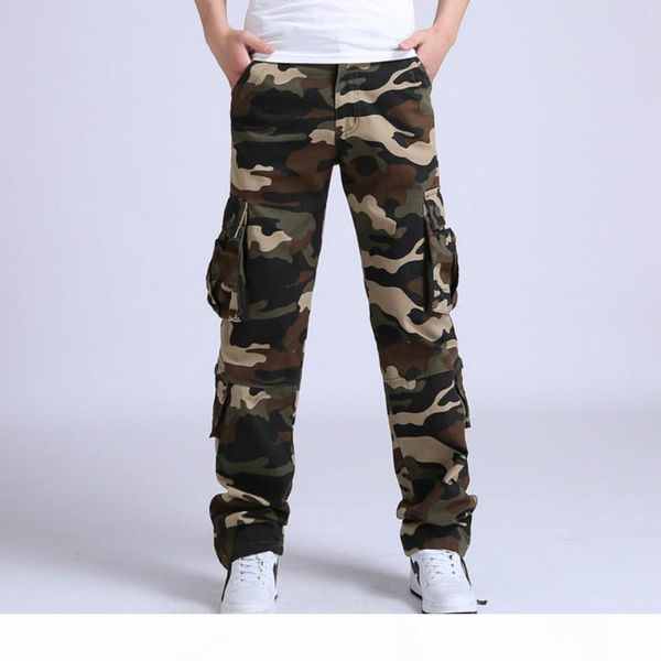 men cargo pants casual men tactical loose casual camouflage pants cotton trousers joggers pantalon homme combat, Black
men cargo pants casual men tactical loose casual camouflage pants cotton trousers joggers pantalon homme combat, Black