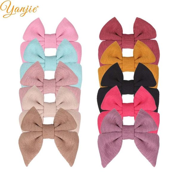 12pcs/lot 3" hair bows barrette solid cotton sailor tail bows hair clip for women diy girls hair accessories party decoration lj201226, Slivery;white
12pcs/lot 3" hair bows barrette solid cotton sailor tail bows hair clip for women diy girls hair accessories party decoration lj201226, Slivery;white