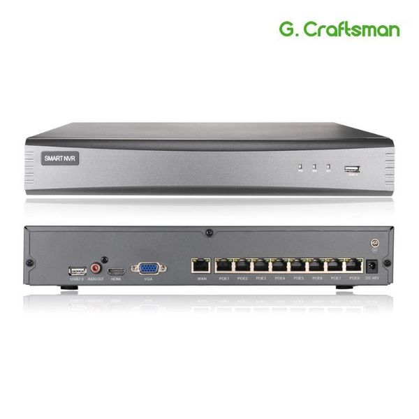 new 8ch poe 5mp nvr h.265 nvr onvif network video recorder 1 hdd 24/7 recording ip camera onvif 2.6 tutk p2p system g.ccraftsman1, Black;white
new 8ch poe 5mp nvr h.265 nvr onvif network video recorder 1 hdd 24/7 recording ip camera onvif 2.6 tutk p2p system g.ccraftsman1, Black;white