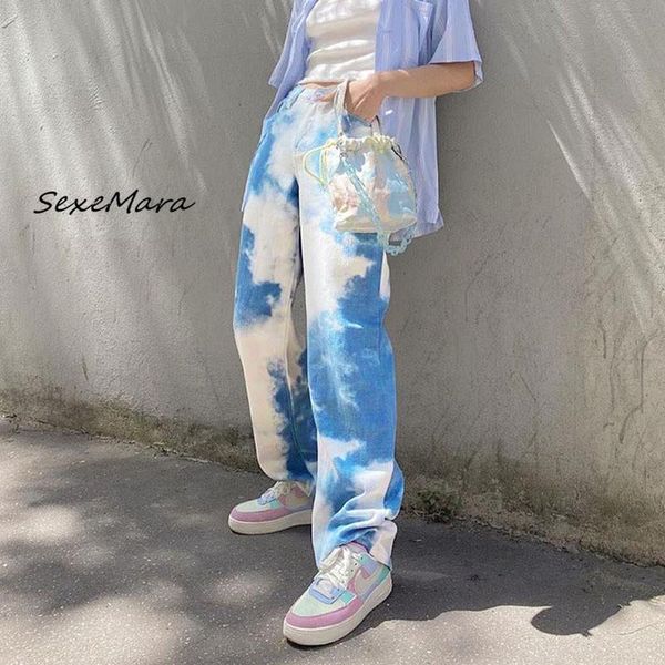 streetwear print women jeans 2020 fashion loose jeans high waist straight denim pants women, Blue
streetwear print women jeans 2020 fashion loose jeans high waist straight denim pants women, Blue