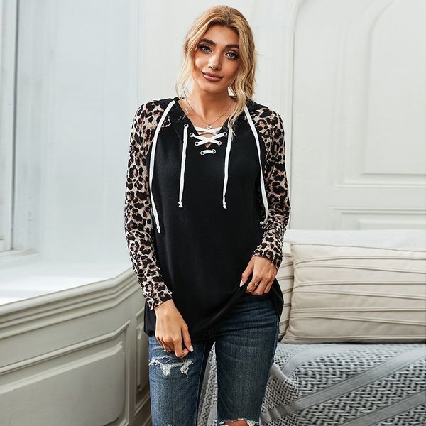 nkwca 2511090 autumn and hooded new winter long print women's v-neck loose leopard sleeve sweater sweater 2020 hrlcp, Black
nkwca 2511090 autumn and hooded new winter long print women's v-neck loose leopard sleeve sweater sweater 2020 hrlcp, Black