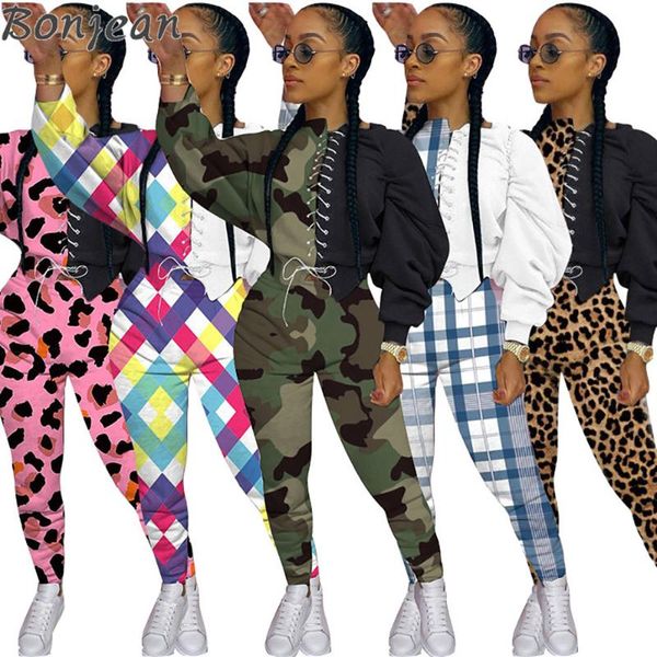 autumn patchwork sportwear two piece sets for women leopard print lace up sweatshirts and sweatpants female sweatsuit outfit, Gray
autumn patchwork sportwear two piece sets for women leopard print lace up sweatshirts and sweatpants female sweatsuit outfit, Gray