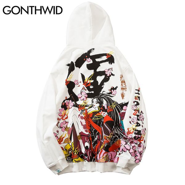harajuku cherry blossoms samurai girl print hoodies sweatshirts streetwear hip hop men casual pullover hooded kg-277, Black
harajuku cherry blossoms samurai girl print hoodies sweatshirts streetwear hip hop men casual pullover hooded kg-277, Black