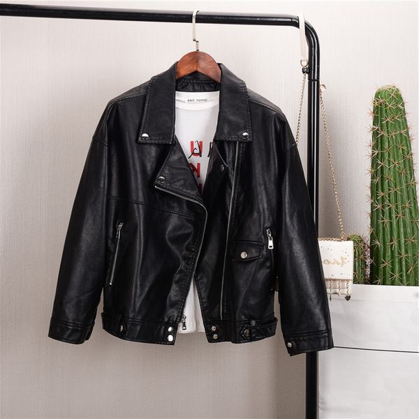 autumn news 2020" motorcycle coat, women's synthetic wallet, motorcyclist's loose basic coat
autumn news 2020" motorcycle coat, women's synthetic wallet, motorcyclist's loose basic coat