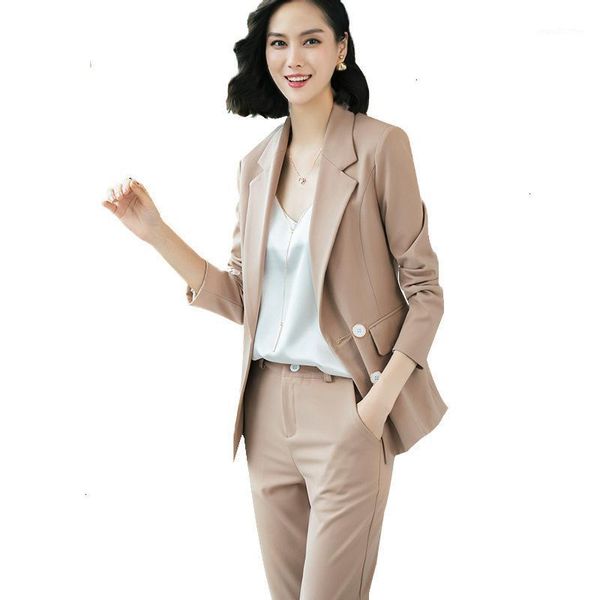 women's suits & blazers women pants suit 2021 office work blazer of white black jackets with trouser two pieces set1
women's suits & blazers women pants suit 2021 office work blazer of white black jackets with trouser two pieces set1