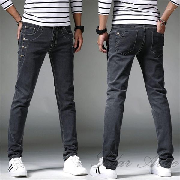 2020 men's new mid-rise slim jeans teen fashion stretch slim casual pants pencil pants1, Blue
2020 men's new mid-rise slim jeans teen fashion stretch slim casual pants pencil pants1, Blue