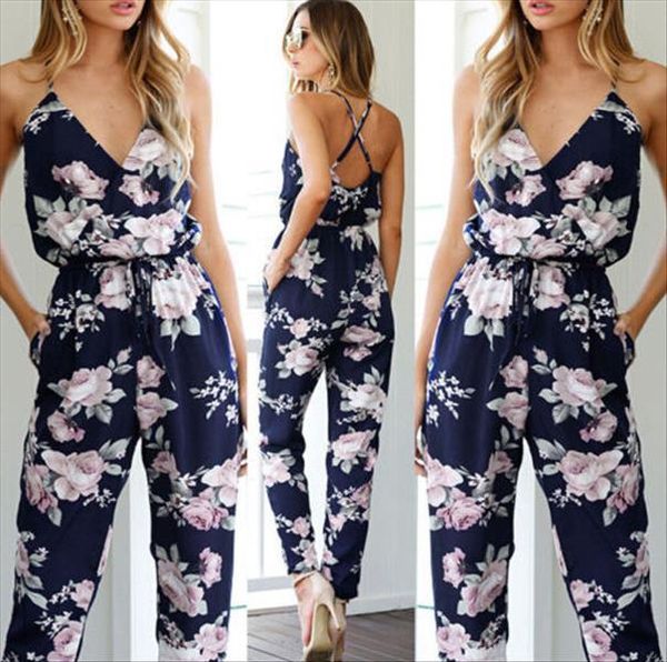 women clothes playsuit bodycon party jumpsuit romper trousers backless v-neck women's floral clubwear summer drop shipping, Black;white
women clothes playsuit bodycon party jumpsuit romper trousers backless v-neck women's floral clubwear summer drop shipping, Black;white