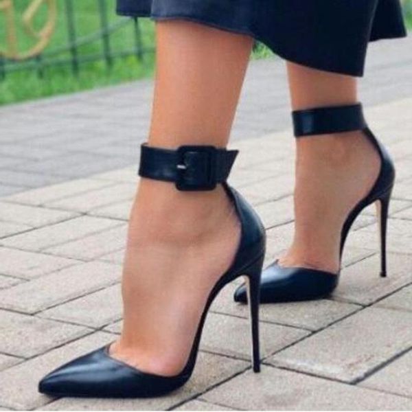 big ankel buckle strap high heel pumps blac matte leather pointed toe shallow dress shoes cut-out leopard heels patchwork shoes, Black
big ankel buckle strap high heel pumps blac matte leather pointed toe shallow dress shoes cut-out leopard heels patchwork shoes, Black