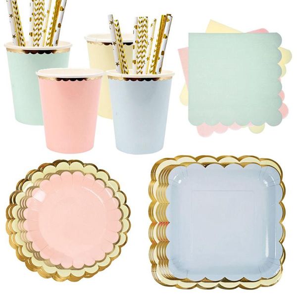 disposable dinnerware thicken tableware set mint blue bronzing frame paper plate straw cup baby shower birthday decoration party supplies
disposable dinnerware thicken tableware set mint blue bronzing frame paper plate straw cup baby shower birthday decoration party supplies