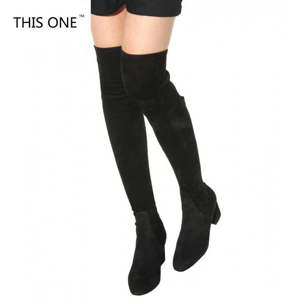 new patent leather women 4 cm thick high heels shoes suede stretch boots 6 colors over the knee long boots ladies big size 34-43, Black
new patent leather women 4 cm thick high heels shoes suede stretch boots 6 colors over the knee long boots ladies big size 34-43, Black