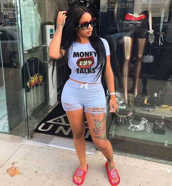 outfit for women suit set crop bodycon short 2 piece set summer t shirts casual female clothing tracksuit, Gray
outfit for women suit set crop bodycon short 2 piece set summer t shirts casual female clothing tracksuit, Gray