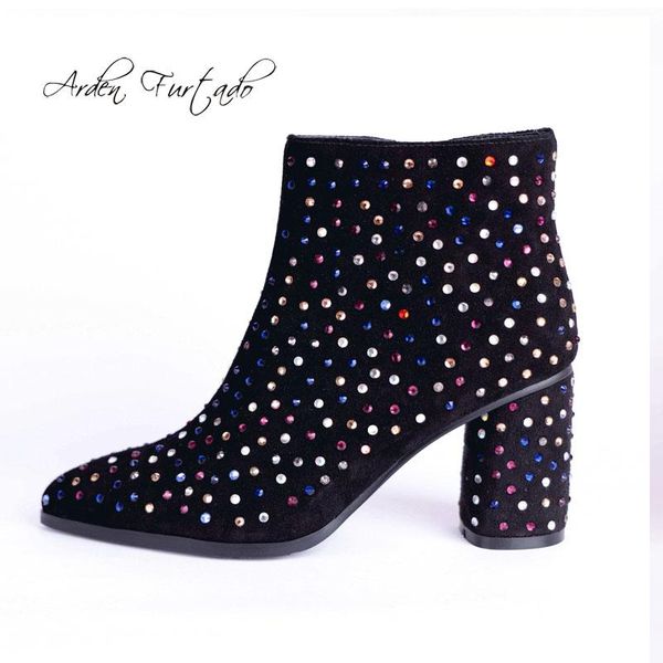 fashion women's shoes winter 2021 pointed toe chunky heels big size ankle boots black short boots zipper crystal rhinestone
fashion women's shoes winter 2021 pointed toe chunky heels big size ankle boots black short boots zipper crystal rhinestone