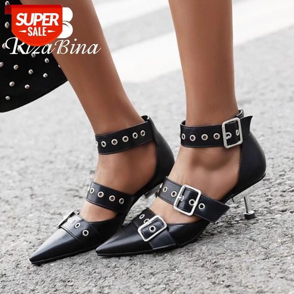 rizabina plus size 34-43 pointed toe women sandals fashion ankle strap daily party shoes women club thin heels footwear #pe5h, Black
rizabina plus size 34-43 pointed toe women sandals fashion ankle strap daily party shoes women club thin heels footwear #pe5h, Black
