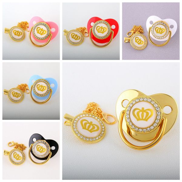 princess crown baby pacifier bling rhinestone white pearl crystal orthodontic nipple silicone soother baby dummy
princess crown baby pacifier bling rhinestone white pearl crystal orthodontic nipple silicone soother baby dummy