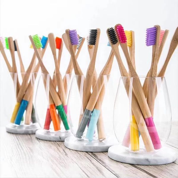 dupont bristle bamboo toothbrush natural l bathroom round handle kraft package colorful biodegradable eco-friendly for travel
dupont bristle bamboo toothbrush natural l bathroom round handle kraft package colorful biodegradable eco-friendly for travel