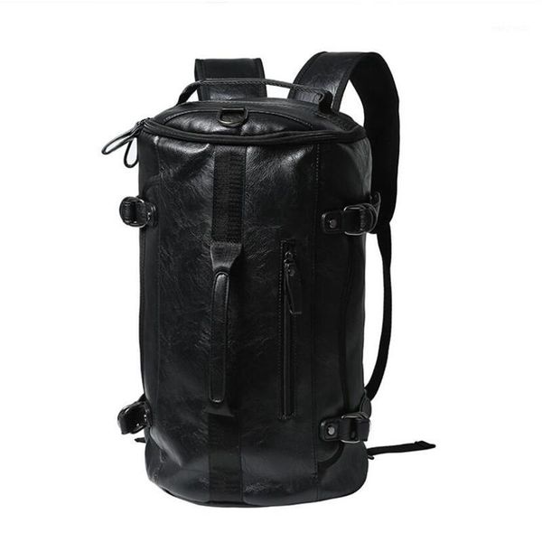backpack men 14" lapleather school bag pu leather travel bag casual pack casual basketball rucksack1
backpack men 14" lapleather school bag pu leather travel bag casual pack casual basketball rucksack1