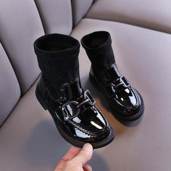 boots autumn and winter girls casual short bright leather princess shoes children, Black;grey
boots autumn and winter girls casual short bright leather princess shoes children, Black;grey