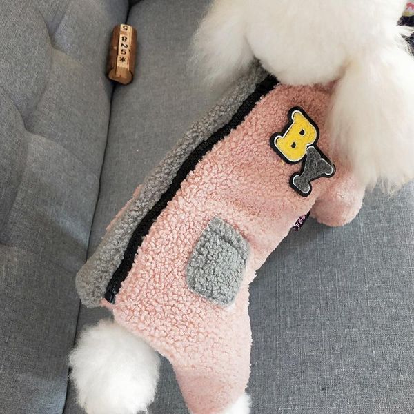 pet dog clothes autumn winter new zipper jacket pet one-piece four-legged cotton clothes home service pet supplies
pet dog clothes autumn winter new zipper jacket pet one-piece four-legged cotton clothes home service pet supplies