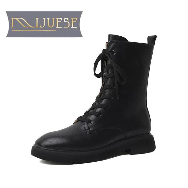 mljuese 2021 женщин лодыжки сапоги кожа коровы зимой короткий плюш круглый toe zipper med каблуки женщина езда сапоги размер 39, Black
mljuese 2021 женщин лодыжки сапоги кожа коровы зимой короткий плюш круглый toe zipper med каблуки женщина езда сапоги размер 39, Black
