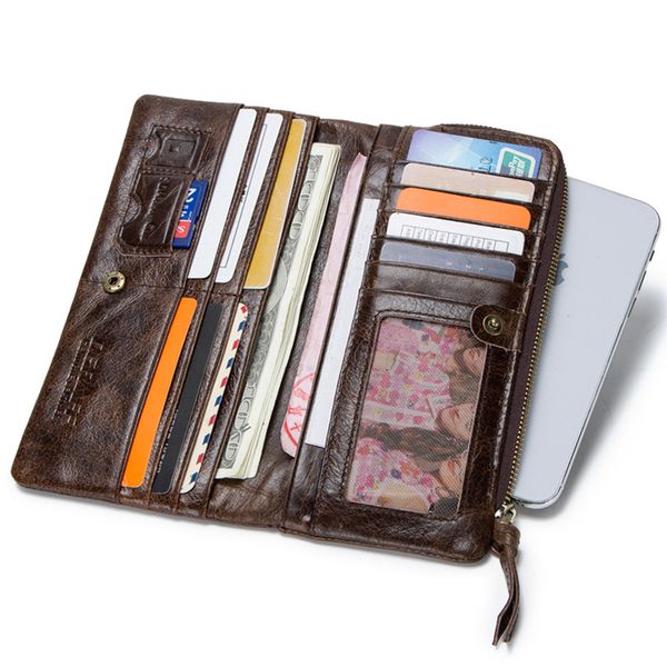 genuine leather men coin purse clutch male long phone wallet cardholder credit card holder money bag walet
genuine leather men coin purse clutch male long phone wallet cardholder credit card holder money bag walet