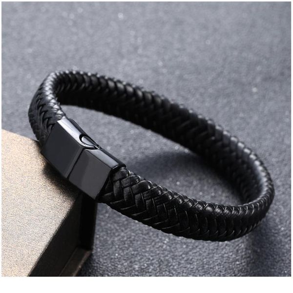 zoshi punk men jewelry black red braided leather bracelet stainless steel magnetic clasp fashion bangles wrap sqczch, Golden;silver
zoshi punk men jewelry black red braided leather bracelet stainless steel magnetic clasp fashion bangles wrap sqczch, Golden;silver