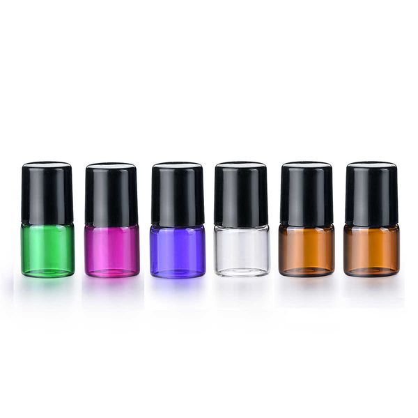 2 3 ml colroful mini refillable 1 glass roller ball bottles, roll-on vials for essential oil aromatherapy perfumes
2 3 ml colroful mini refillable 1 glass roller ball bottles, roll-on vials for essential oil aromatherapy perfumes