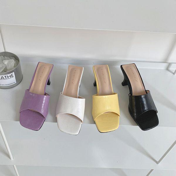 women slides fashion mules shoes slip on mid heels roman style casual dress shoes summer slides solid color slippers slides x1020, Black
women slides fashion mules shoes slip on mid heels roman style casual dress shoes summer slides solid color slippers slides x1020, Black