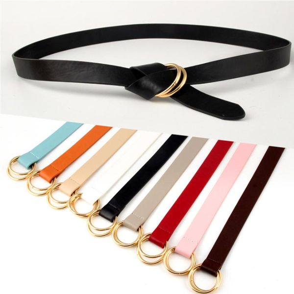 classic double ring buckle women's belt morandi fashion women's pu leather decorative belt wild skirt, Black;brown
classic double ring buckle women's belt morandi fashion women's pu leather decorative belt wild skirt, Black;brown