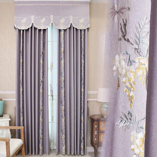 american curtains for living room pastoral chinese embroidered cotton and linen fabric shade shading floor bedroom curtains
american curtains for living room pastoral chinese embroidered cotton and linen fabric shade shading floor bedroom curtains