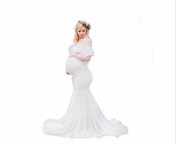 maternity dresses classic for po shoot pography props pregnancy dress maxi gown pregnant, White
maternity dresses classic for po shoot pography props pregnancy dress maxi gown pregnant, White
