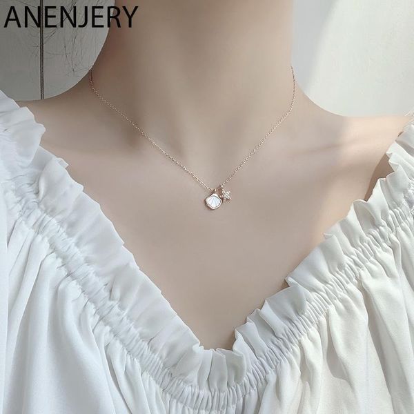 chains anenjery 925 sterling silver danity zircon starfish shell necklace clavicle chain choker for women party jewelry gift s-n671
chains anenjery 925 sterling silver danity zircon starfish shell necklace clavicle chain choker for women party jewelry gift s-n671